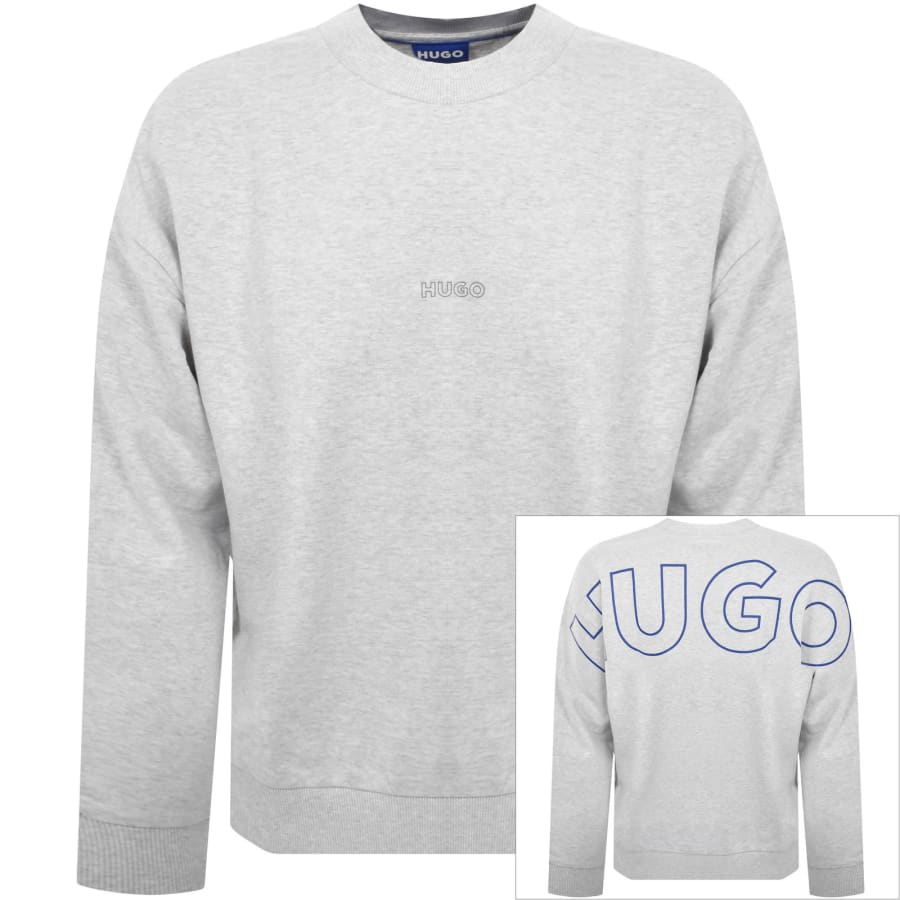 Hugo boss grey sweatshirt top